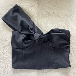 Zara Black Crop Top Size XS